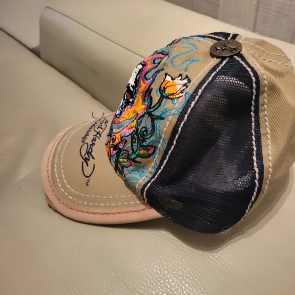 Ed Hardy Trucker baseball cap hat - Picture 9 of 9